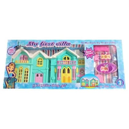my first villa 2 room doll house toy