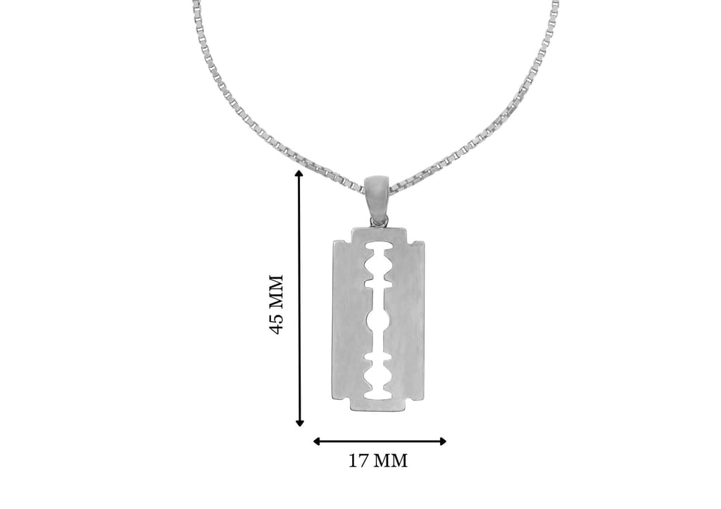 Razor Blade Pendant