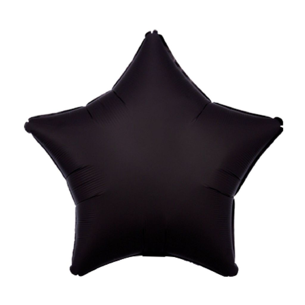 Black Star Foil Balloon 18" - Party and Festive Needs | Buy online on ZillyBuy
