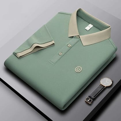 Timeless Crisp Polo T-Shirt-M/40 / Green