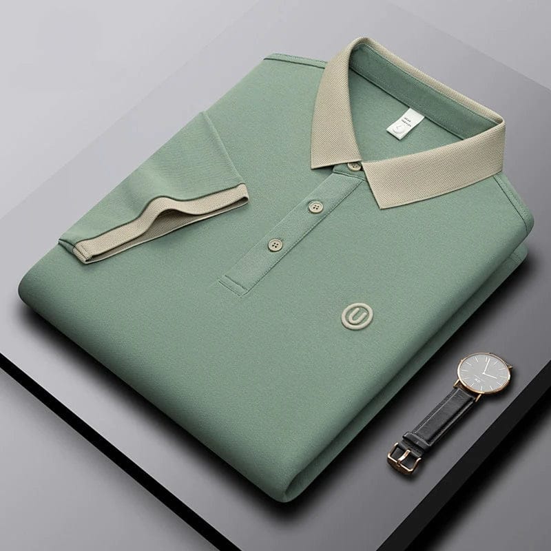Timeless Crisp Polo T-Shirt-M/40 / Green