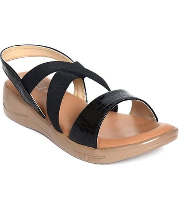 Ajanta -  Black Women's Flats