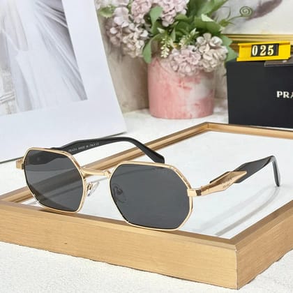 PRD Premuim Luxury Unisex 25  Wayfarers-Black Gold