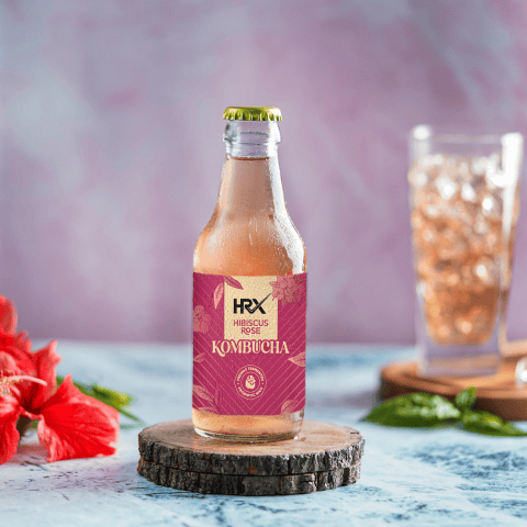 Hibiscus Rose Kombucha (200 Ml)