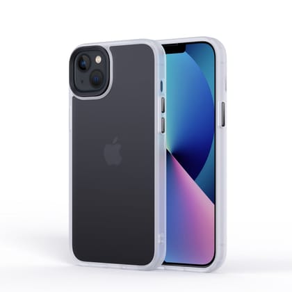 iPhone 13 Case - Premium Frosted Matte Cover Drop & Camera Protection-White