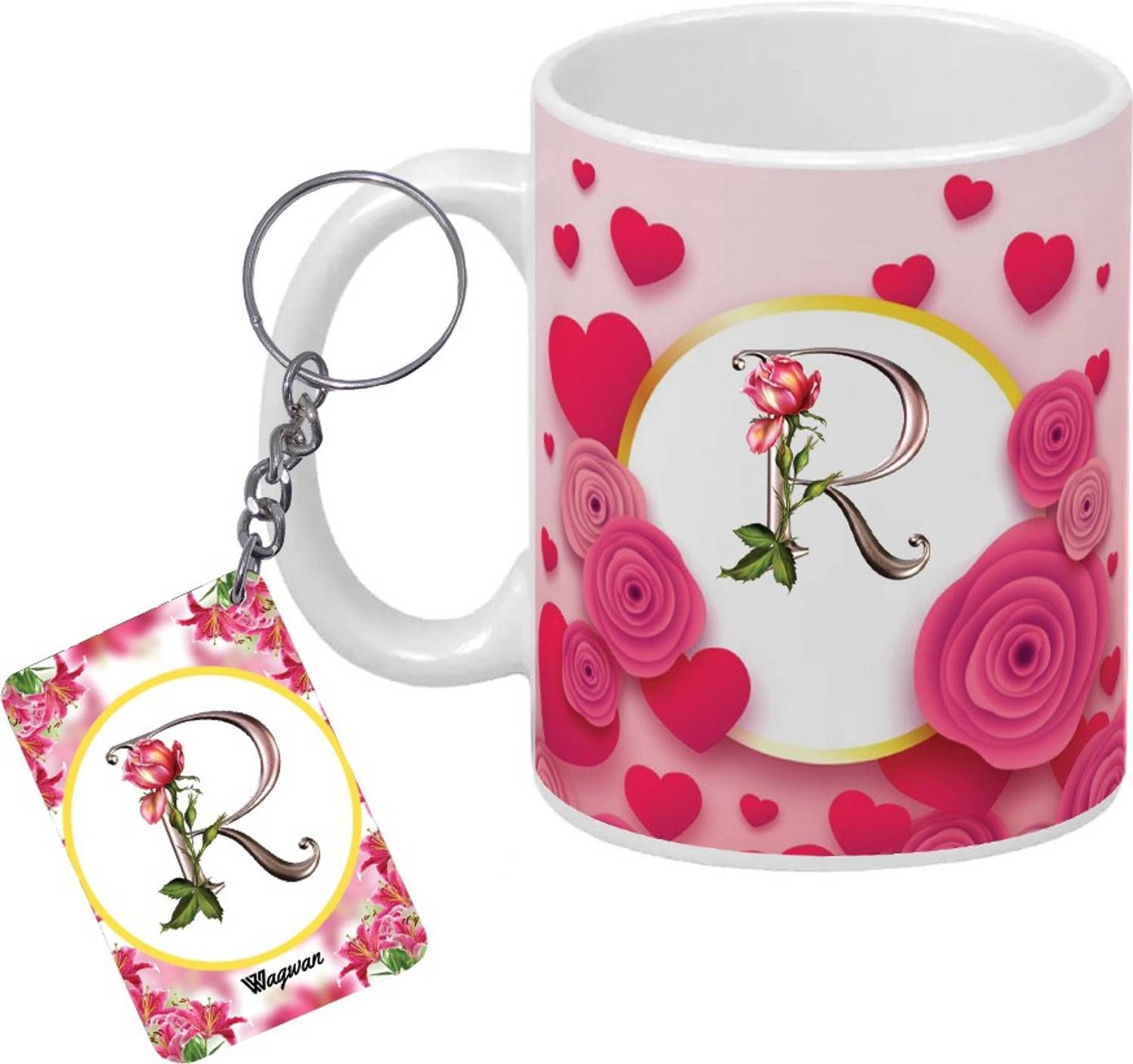 Mug, Keychain Gift Set