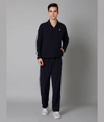 Turnfit Dark Grey Polyester Regular Fit Men's Tracksuit ( Pack of 1 )