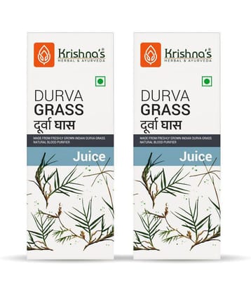 Krishna's Herbal & Ayurveda Durva Juice 500ml ( Pack of 2 )