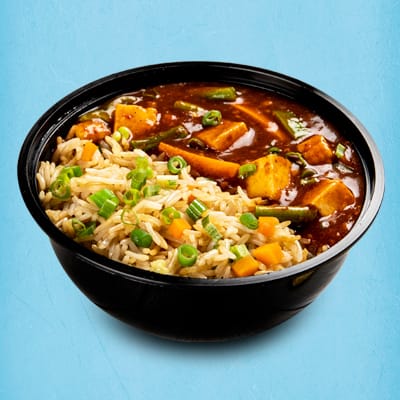Schezwan Paneer Bowl.