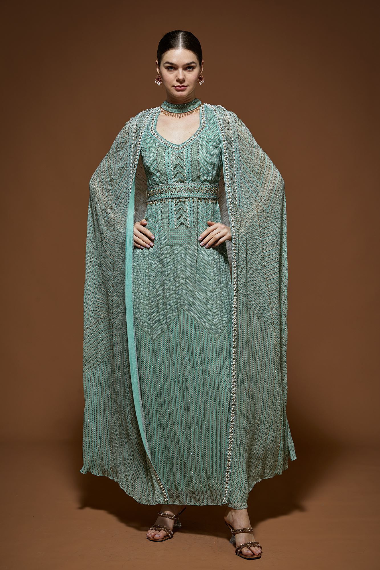 Aqua Kaftan-XS