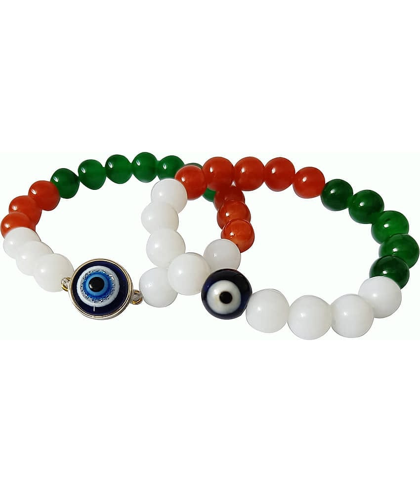 JFL - Jewellery For Less - Multicolor Bracelet ( Pack of 2 )