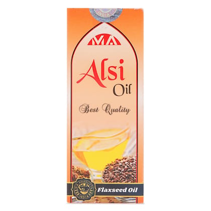 MA Products Wood Pressed Flaxseed Oil 200 ml (Cold Pressed Flaxseed Oil - Extracted on Wooden Churner)