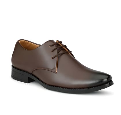 WUGO::Latest Fabulous Men Formal Shoes|Brown Derby Shoes|Office Shoes For Men's & Boys (Free Home Delivery)