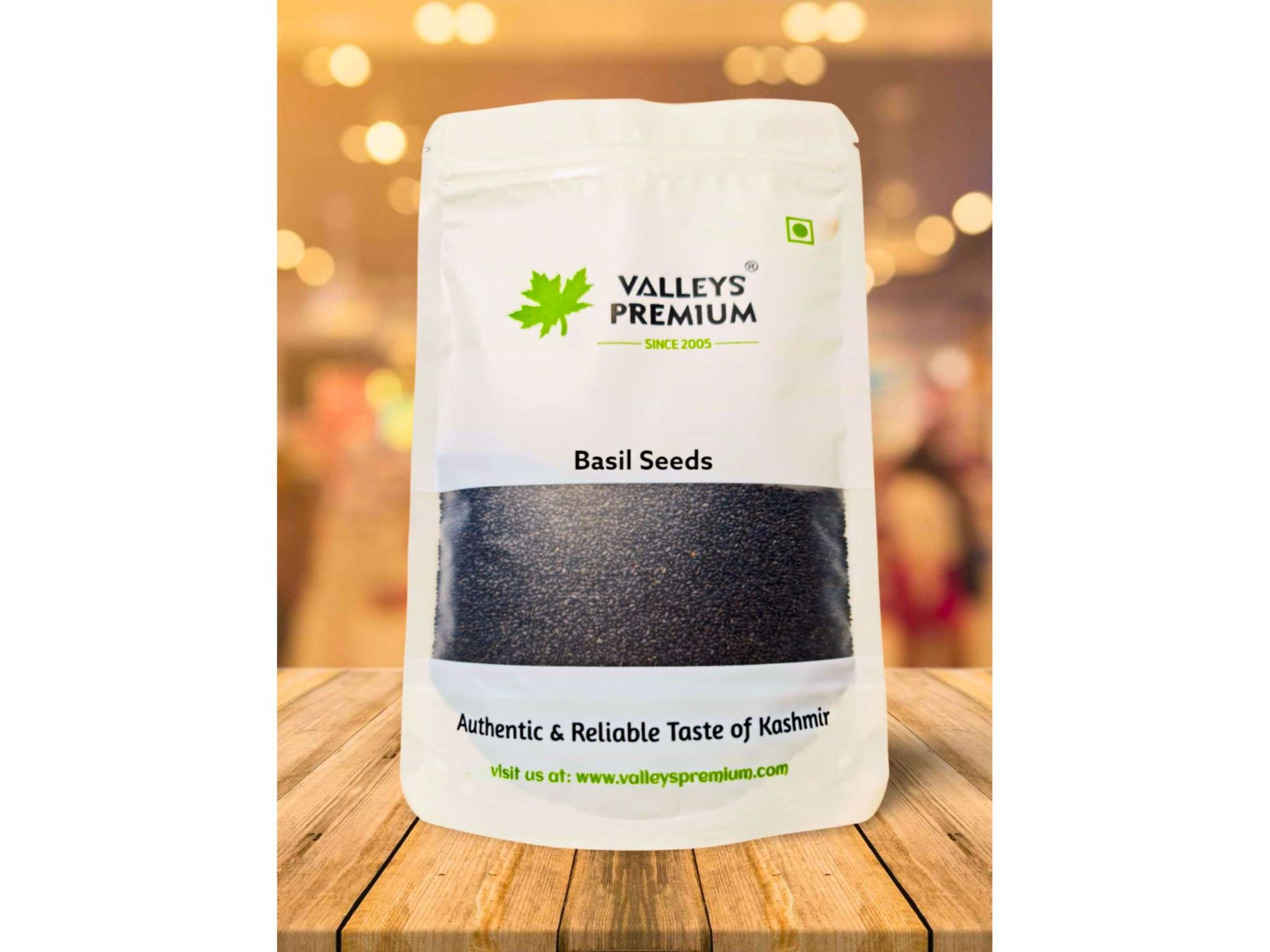 Valleys Premium Indian Basil Seeds  - 400 Gram