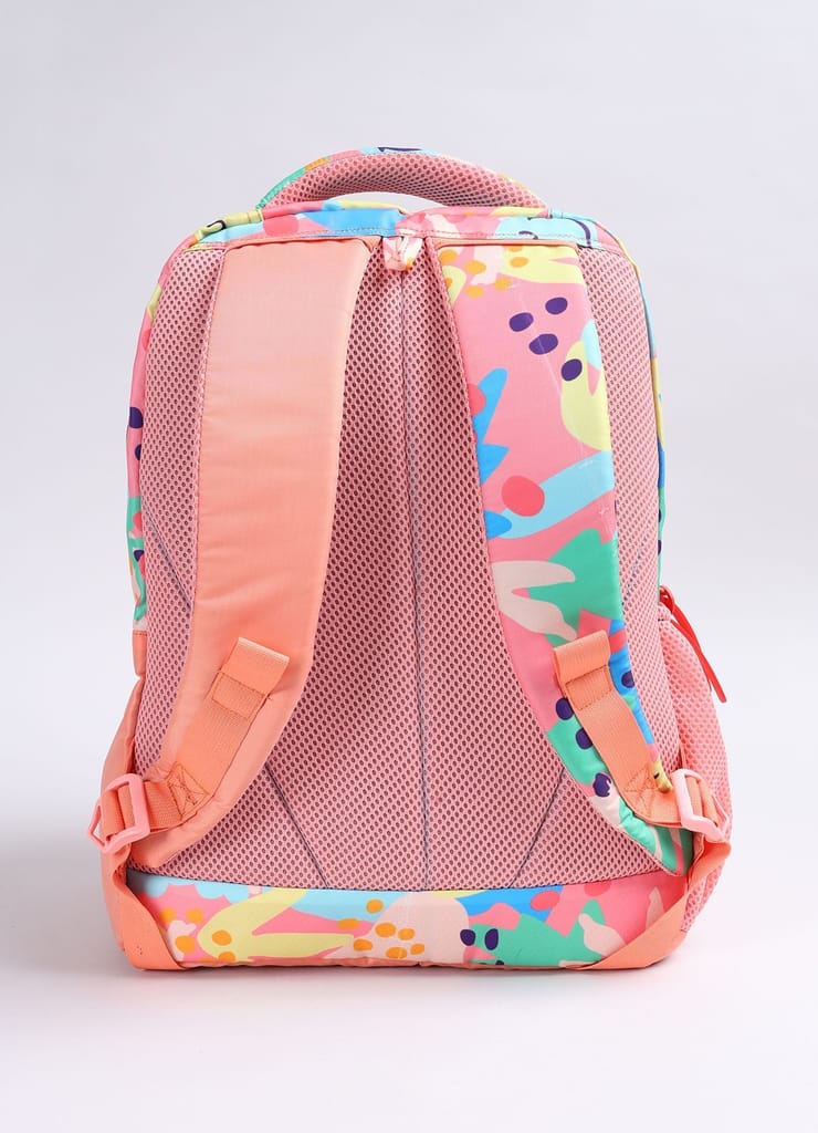 PB Pearlbags Polyester Water Resistant Casual Backpack With Pencil Pouch For School For Boys and Girls