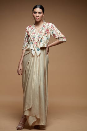 Beige Dress-XS