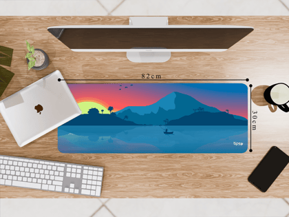"ANIMATED NATURE VIEW" Gaming Mousepad- Elevate Your Gaming Experience-Large (30CM X 82CM)