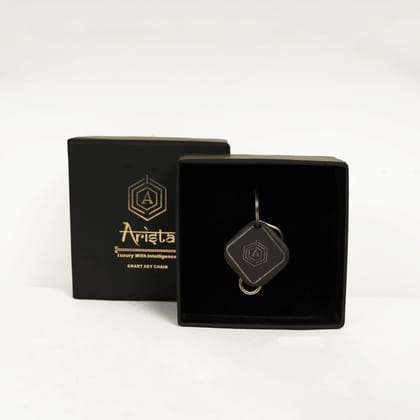 Arista Vault Black Smart Keychain