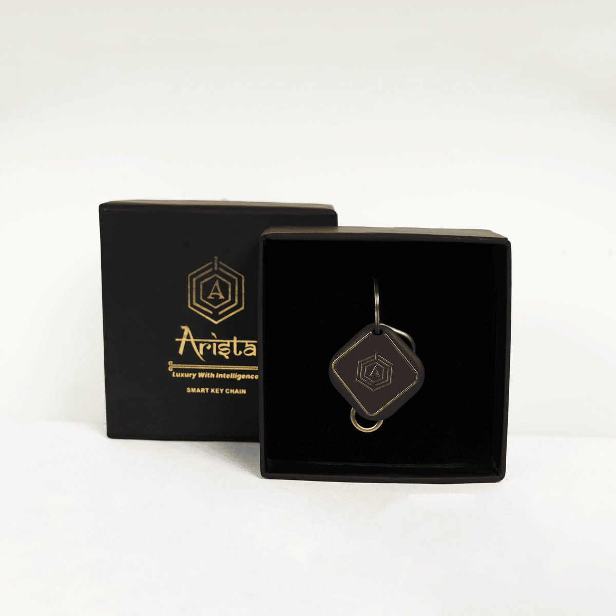 Arista Vault Black Smart Keychain