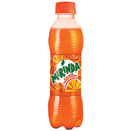 Mirinda Orange Soft Drink, 250 ml Bottle