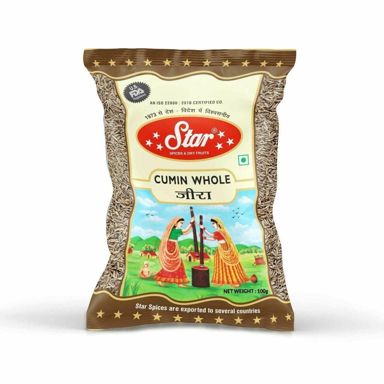 Star Spices Whole Jeera (Cumin), 500 gm
