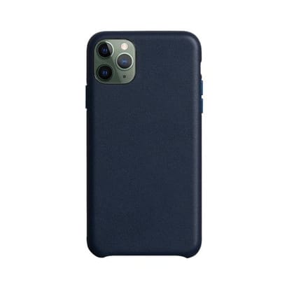 iPhone Leather Case 11 Pro-Blue Navy