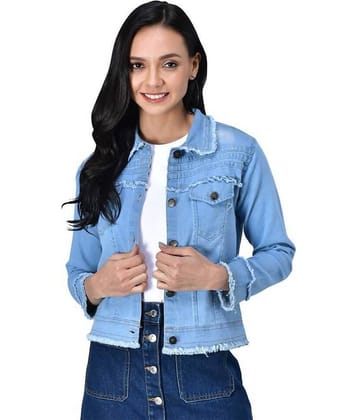 Kashian Women Denim Jacket ( Blue )