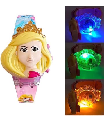 Renaissance Traders - Multicolor Dial Digital Girls Watch ( Pack of 1 )