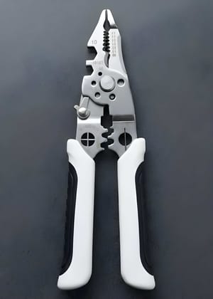 All-in-1 Multifunction Stainless Steel Wire Stripper & Crimping Tool | Wire Cutter, Cable Stripper & Wire Crimper | Professional Multi-Function Electrical Wiring Hand Tool (Original Quality)