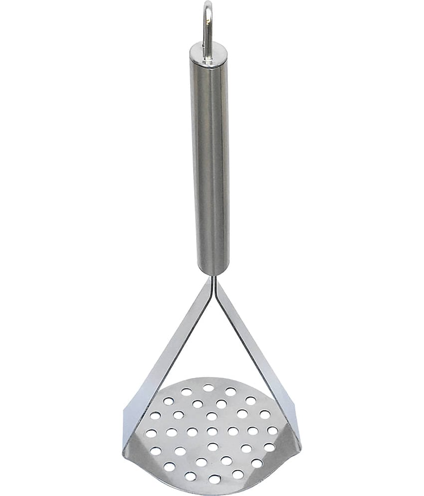 JISUN Potato masher/ Pav bhaji masher/ Vegetable Stainless Steel Masher  (Pack of 1)