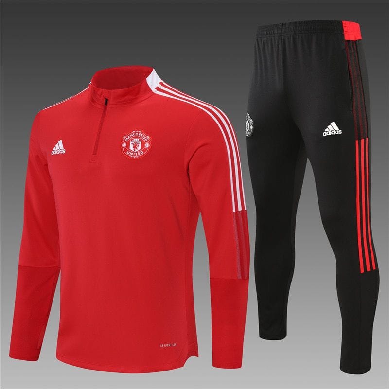 Manchester United Red Training Suit 21 22 Season-XL