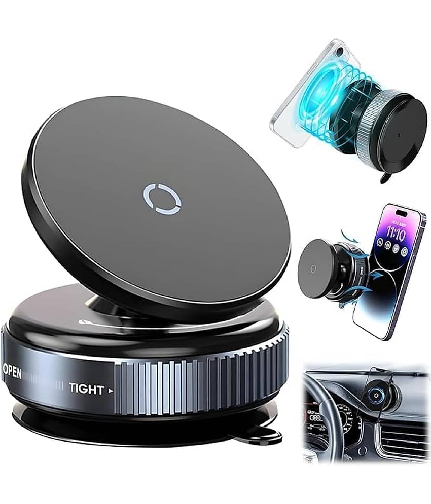 Shop To Shop Dashboard & Windshield Magnetic Car Mobile Holder - Black