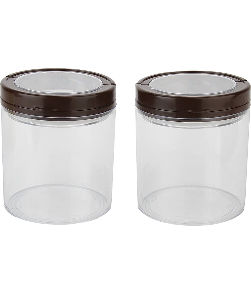 Jaypee Plus Seal It Plastic Tea/Coffee/Sugar Container Set of 2 750 mL