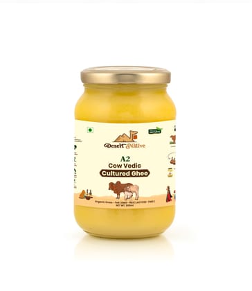Desert Native A2 Cow Vedic Cultured Ghee