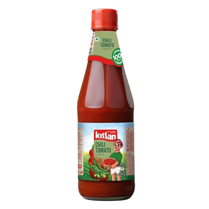  Kissan Chilli Tomato Sauce Bottle 500 g