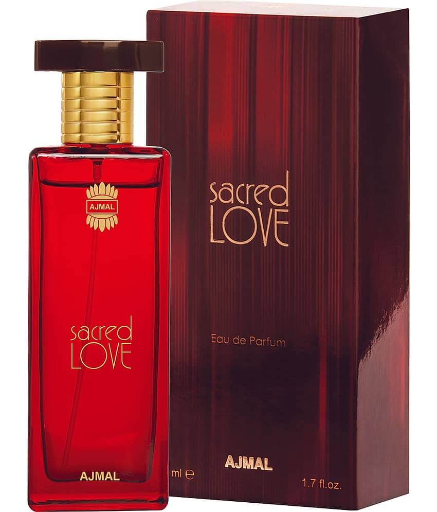 Ajmal Sacred Love EDP 50ML Long Lasting Perfume Gift For Women Made In Dubai Pack of 1