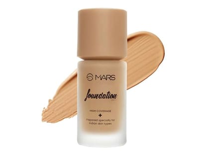 MARS SPF50 PA++++ High Coverage Liquid Foundation 40ml - Shade-6.5