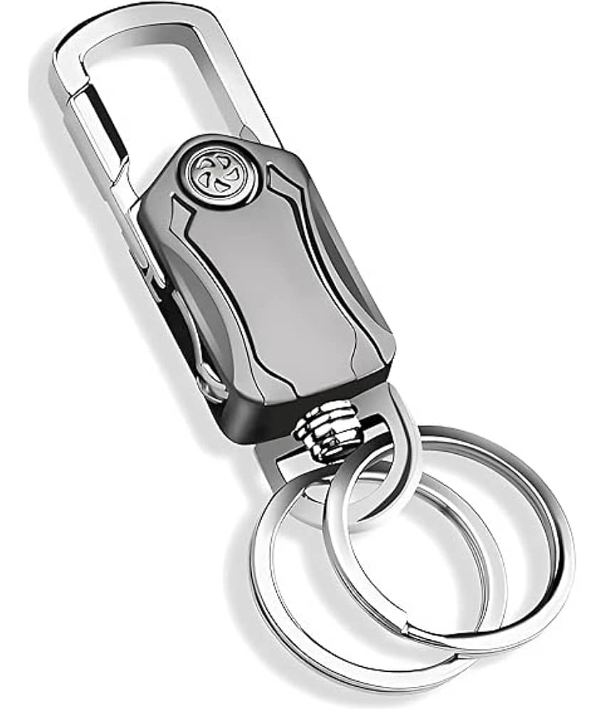Radhe Fashion Black Men's Utility Keychain ( Pack of 1 )