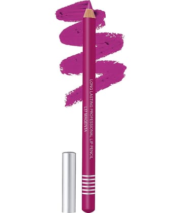Colors Queen Lip Liner Pencil Non Transfer for Professional Makeup Magenta