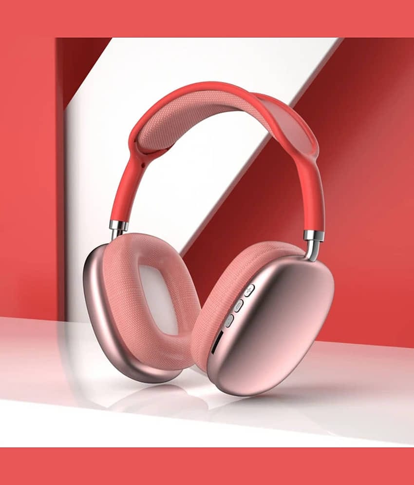 Neo P9 Bluetooth Bluetooth Headphone On Ear 2 Hours Playback Active Noise cancellation IPX4(Splash & Sweat Proof) Gray