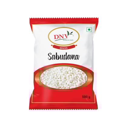 DNV Foods Sabu Moti Dana, 500 gm DNV Foods Sabu Moti Dana, 500 gm