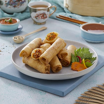 Veg Spring Roll 6 Pcs - Mini