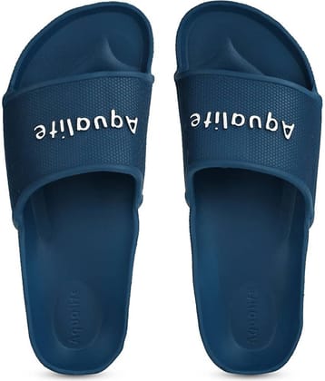 Aqualite White Men's Slide Flip Flop