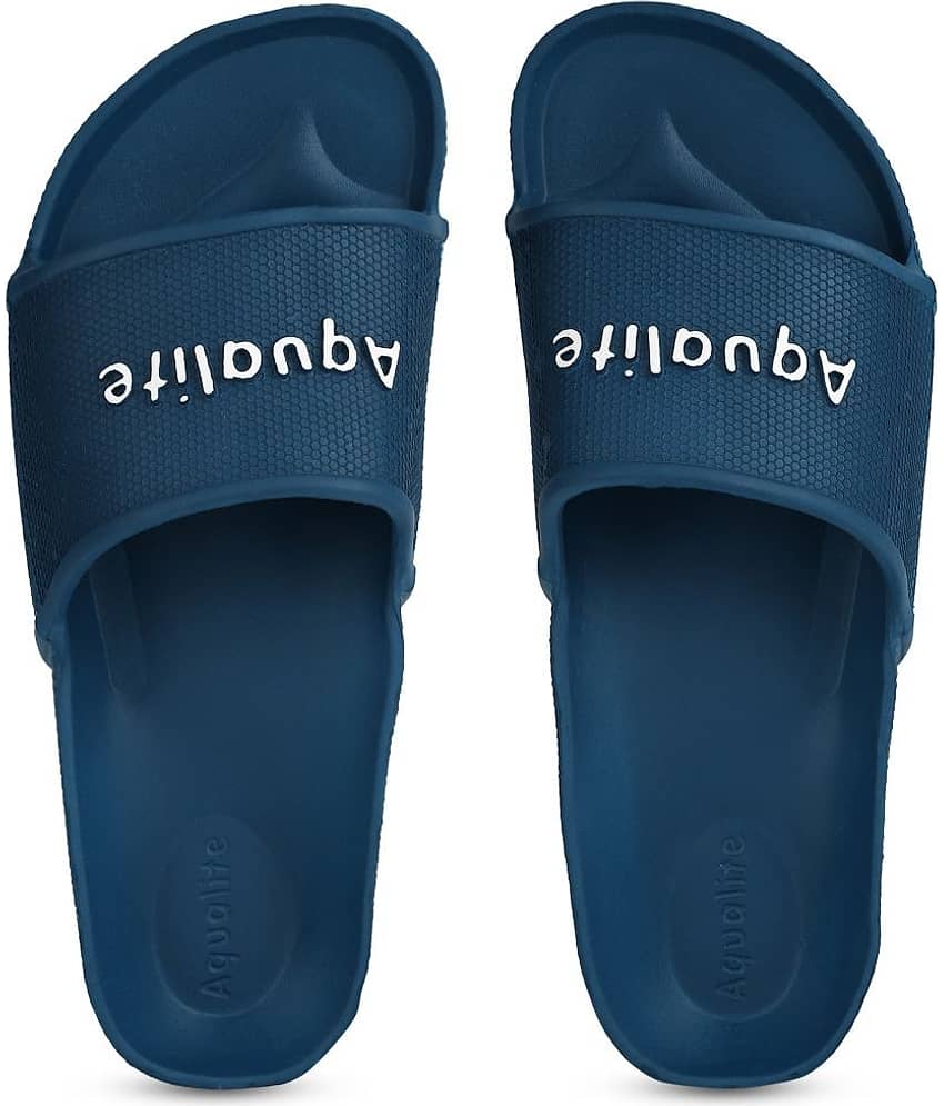 Aqualite White Men's Slide Flip Flop