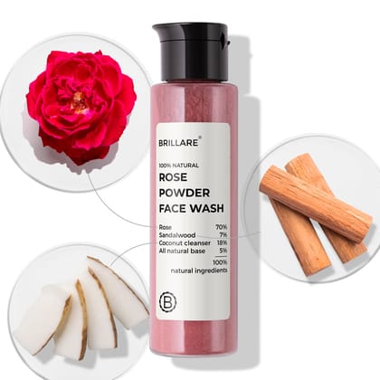 Rose Powder Face Wash For Youthful Skin 30g Rose Powder Face Wash For Youthful Skin 30g - Default Title