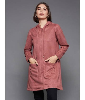 Miss Chase "-" Polyester Peach Jackets Pack of 1