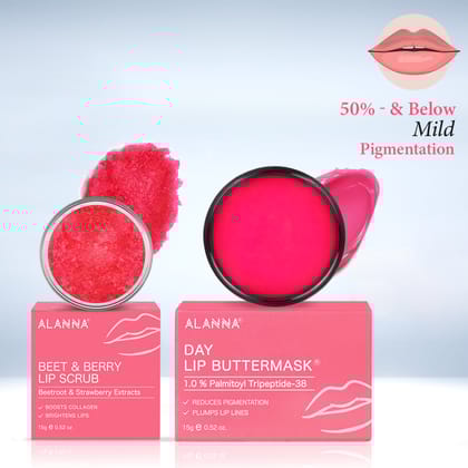 Lip Brightening Kit | 2-Step | Scrub + Day Lip ButterMask®