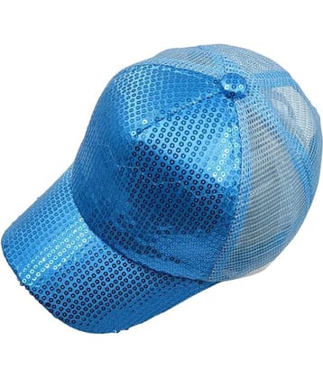 Zacharias Boy's & Girl's Kids Half Net Cap kc-18 Blue (1-4 Years) (Pack of 1)