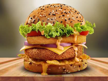 Devil Veg Club Burger