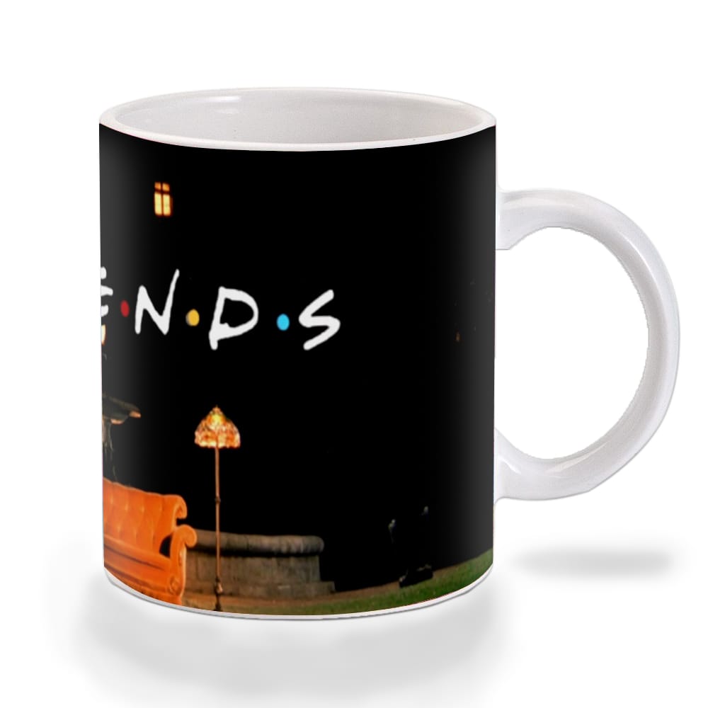 Multicolor Friends Opening Scene Ceramic Mug